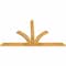 Ekena Millwork Richland Rough Sawn Timber Gable Bracket, Western Red Cedar, 72"W x 42"H x 2"D x 4"F, 14/12 Pitch GBW072X42X0204RIC00RWR - alternate 2